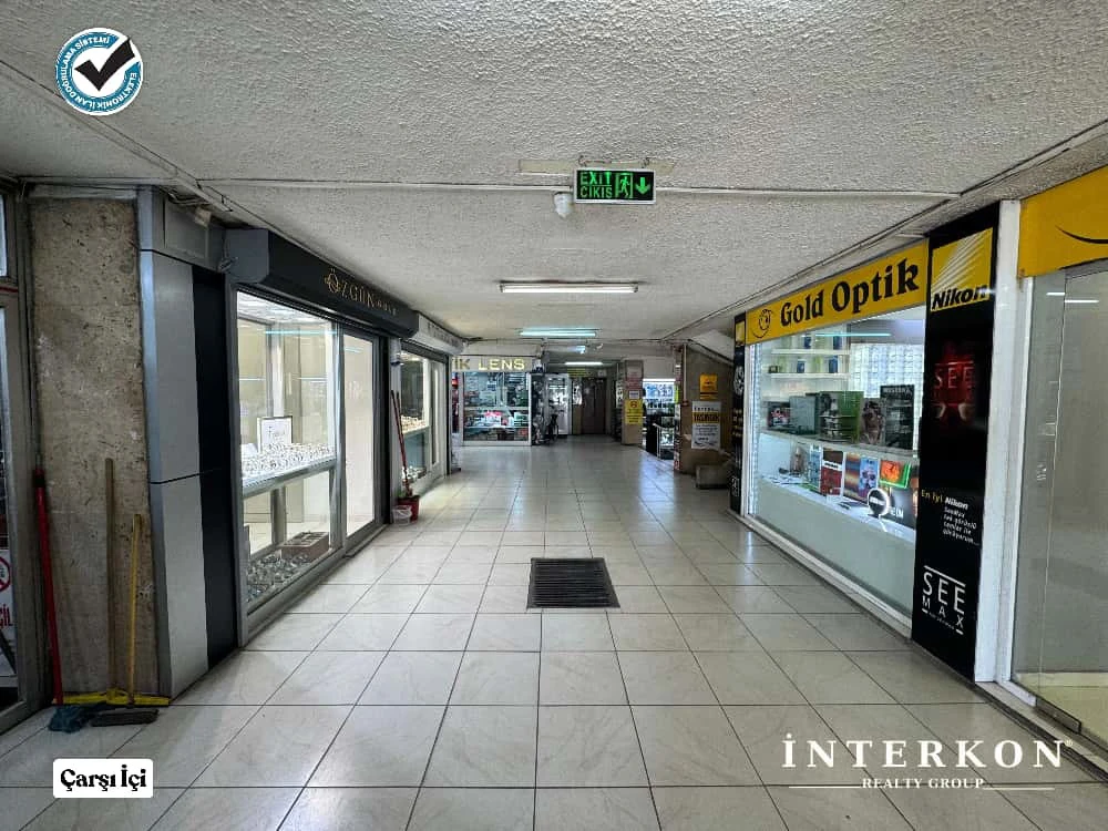 KONYA KARATAY ŞEMSİ TEBRİZİ MAHALLESİNDE – FATİH ÇARŞISINDA YATIRIMLIK SATILIK DÜKKAN! 